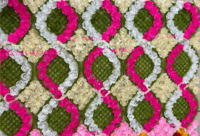 Net Fabric Flowers - Image 4